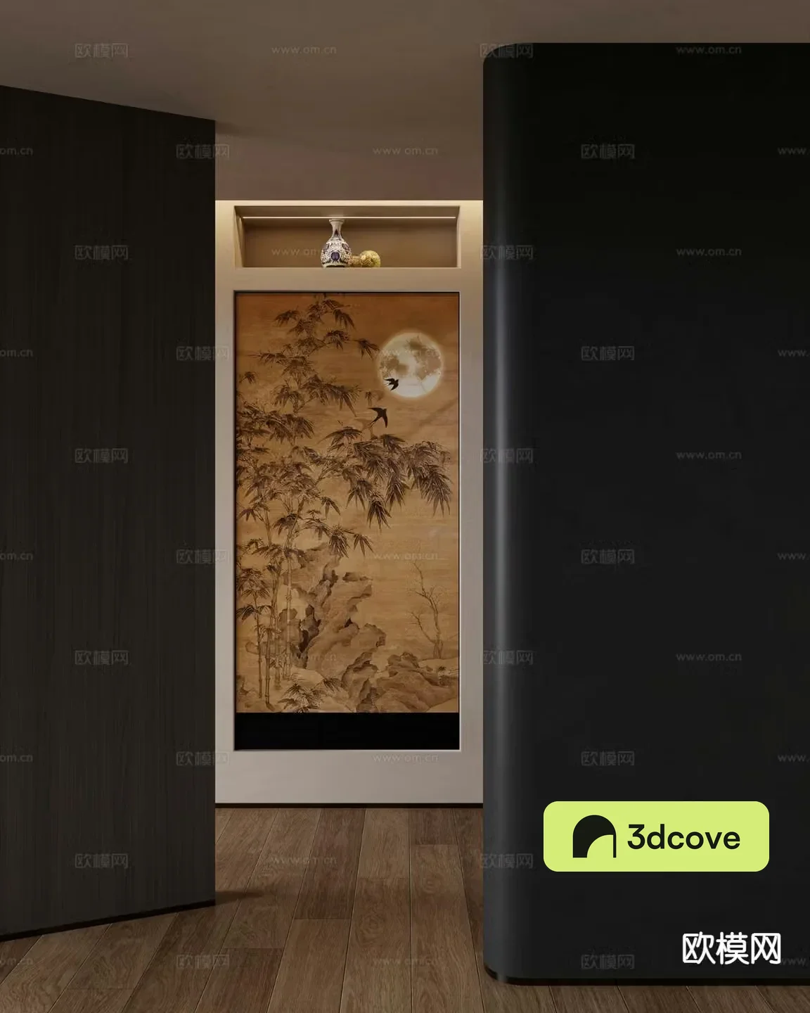 Chinese Zen hanging painting ancient painting decorative painting