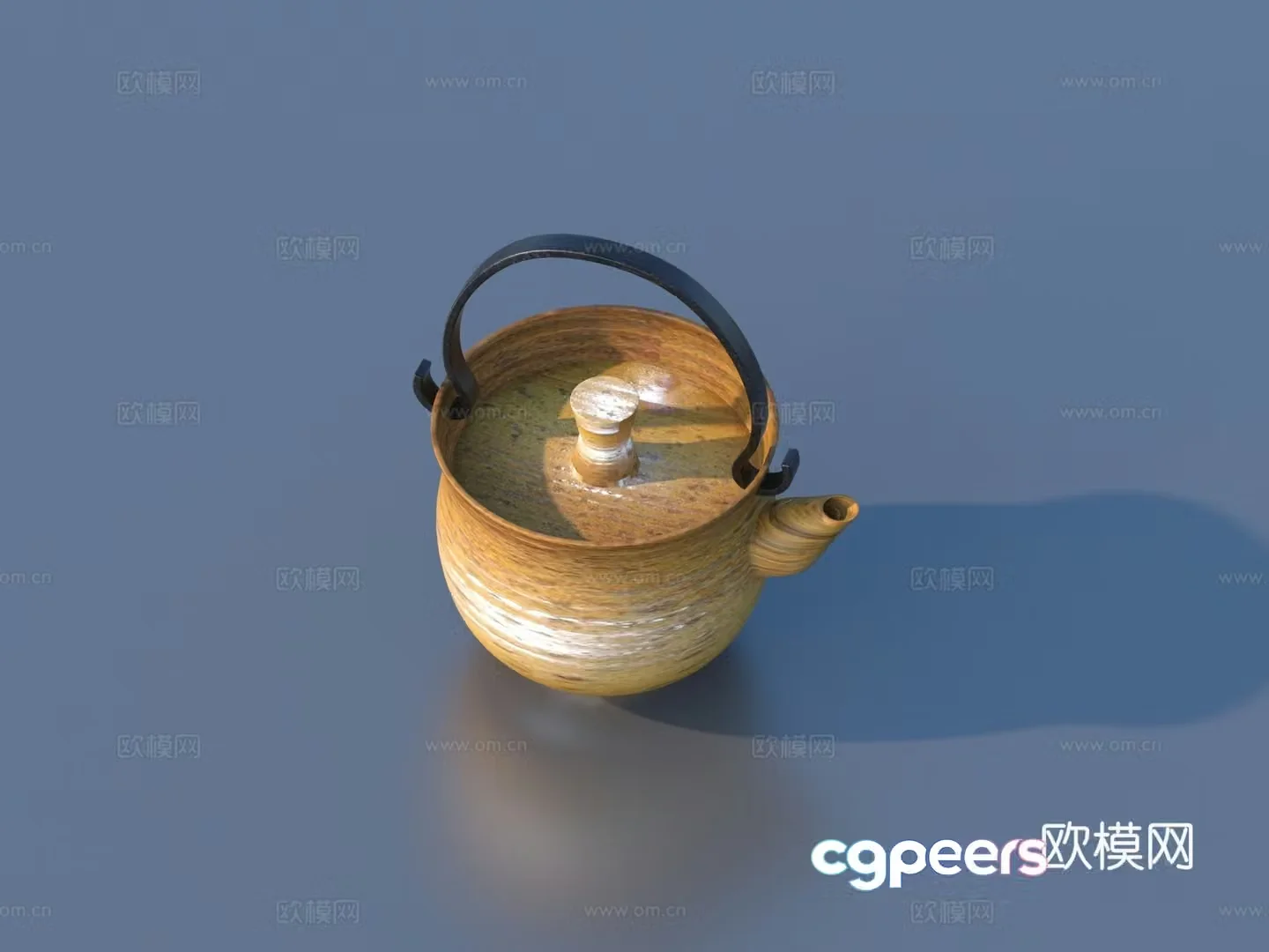 Teapot Kettle Sketch 3D Model