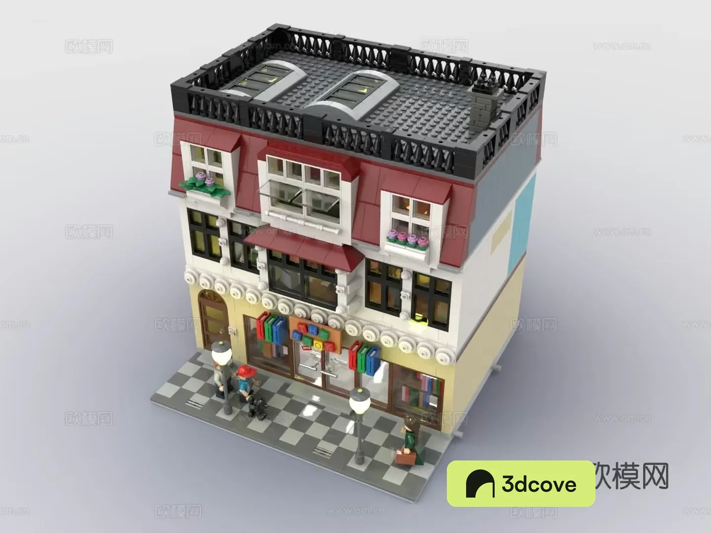 A Colorful Building