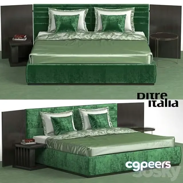 3ds Max Free – Ditreitalia Grandangolo, bed