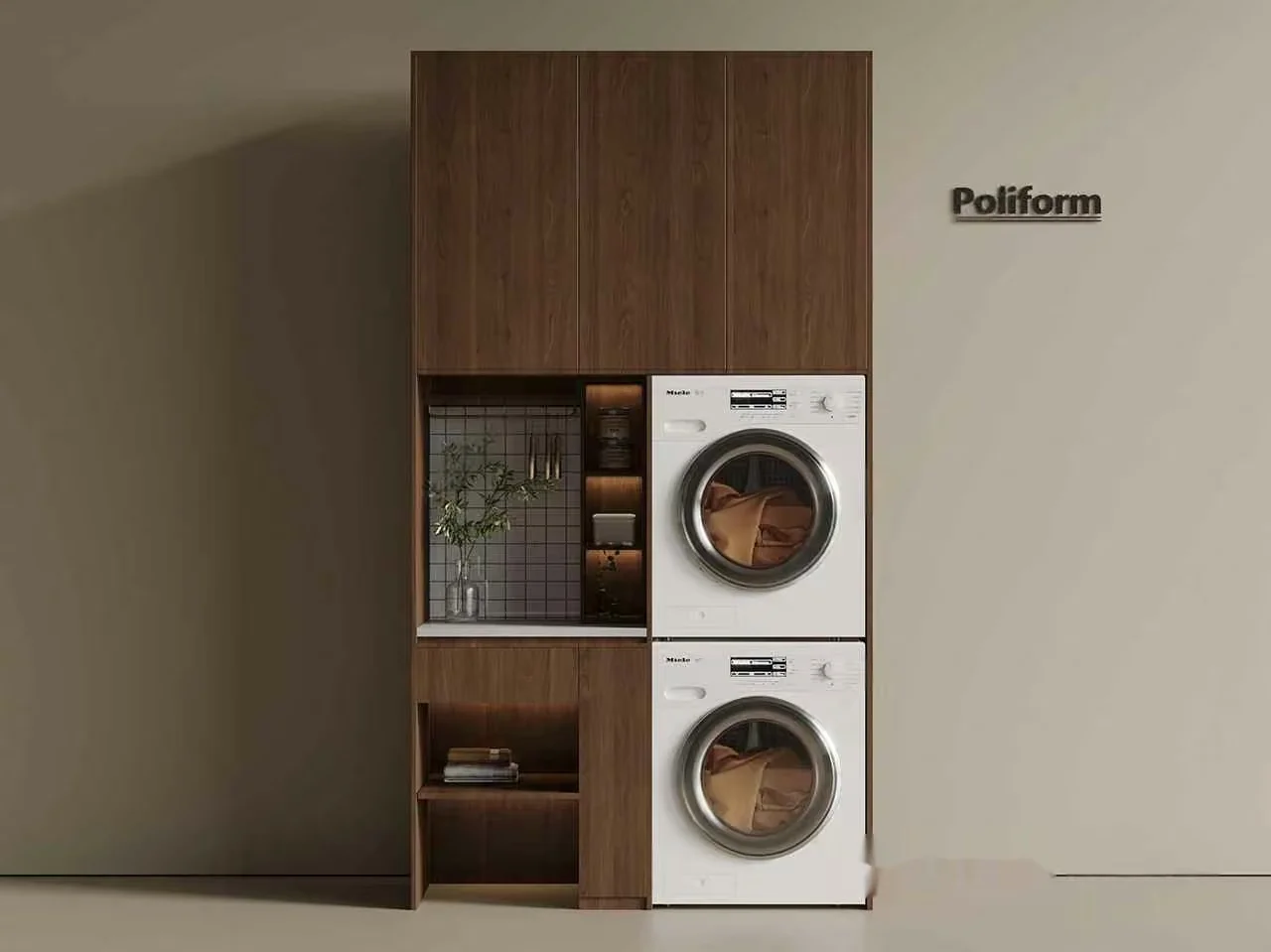 Modern Laundry Setup 3D Model – 15224 – VRAY Render