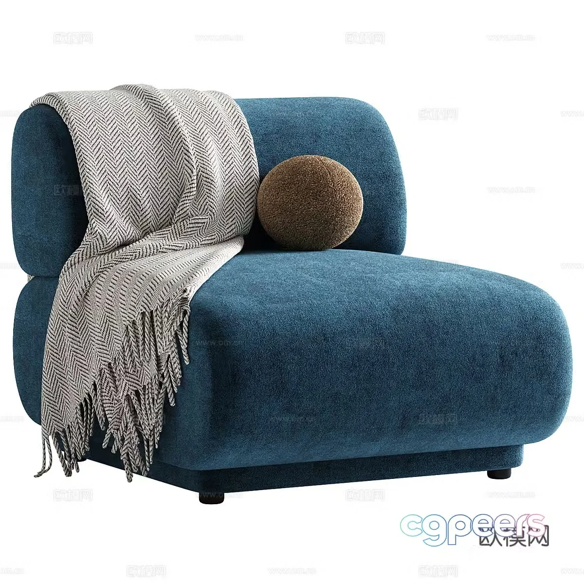 Teide LA REDOUTE Armchair 3d Model