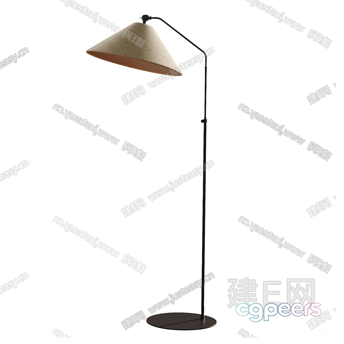 Modern Floor Lamp 3D Model – 6847 – VRAY Render