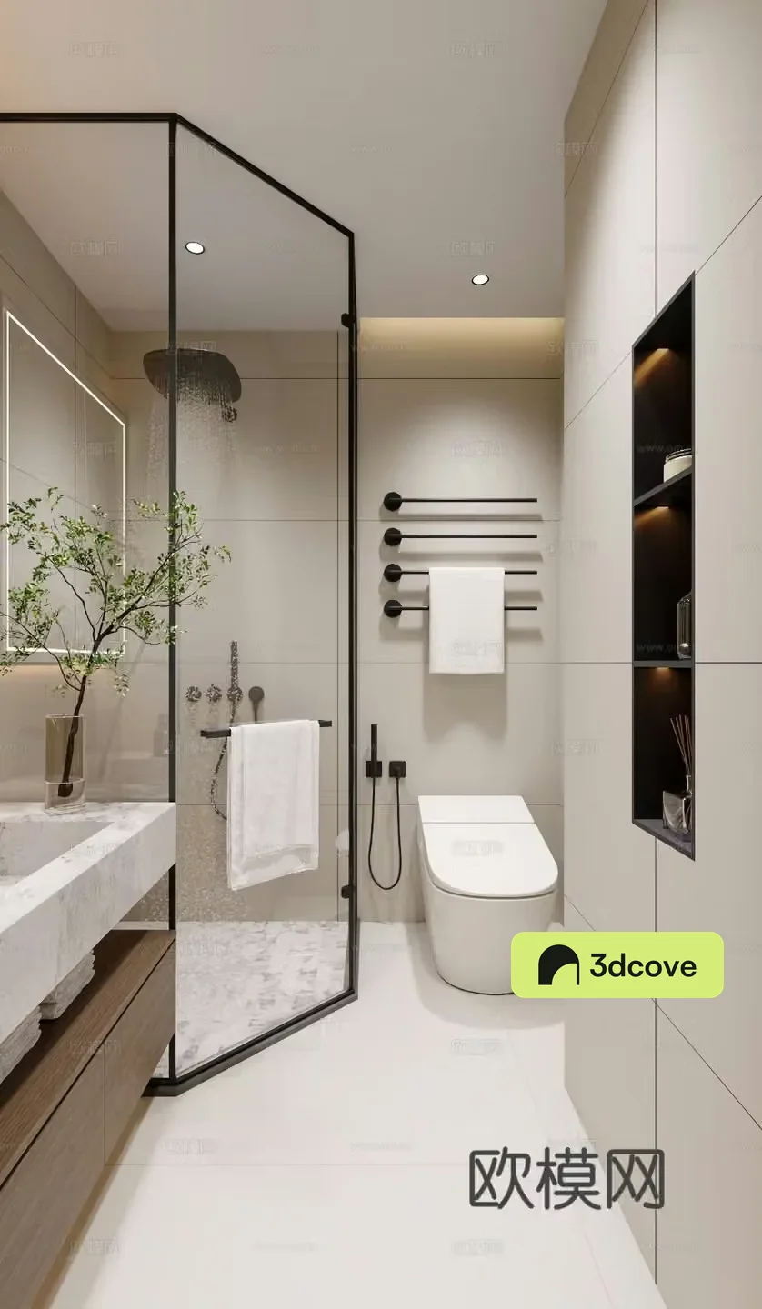 Modern bathroom