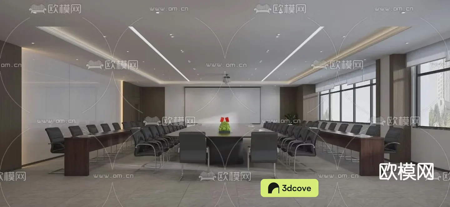 Modern conference room