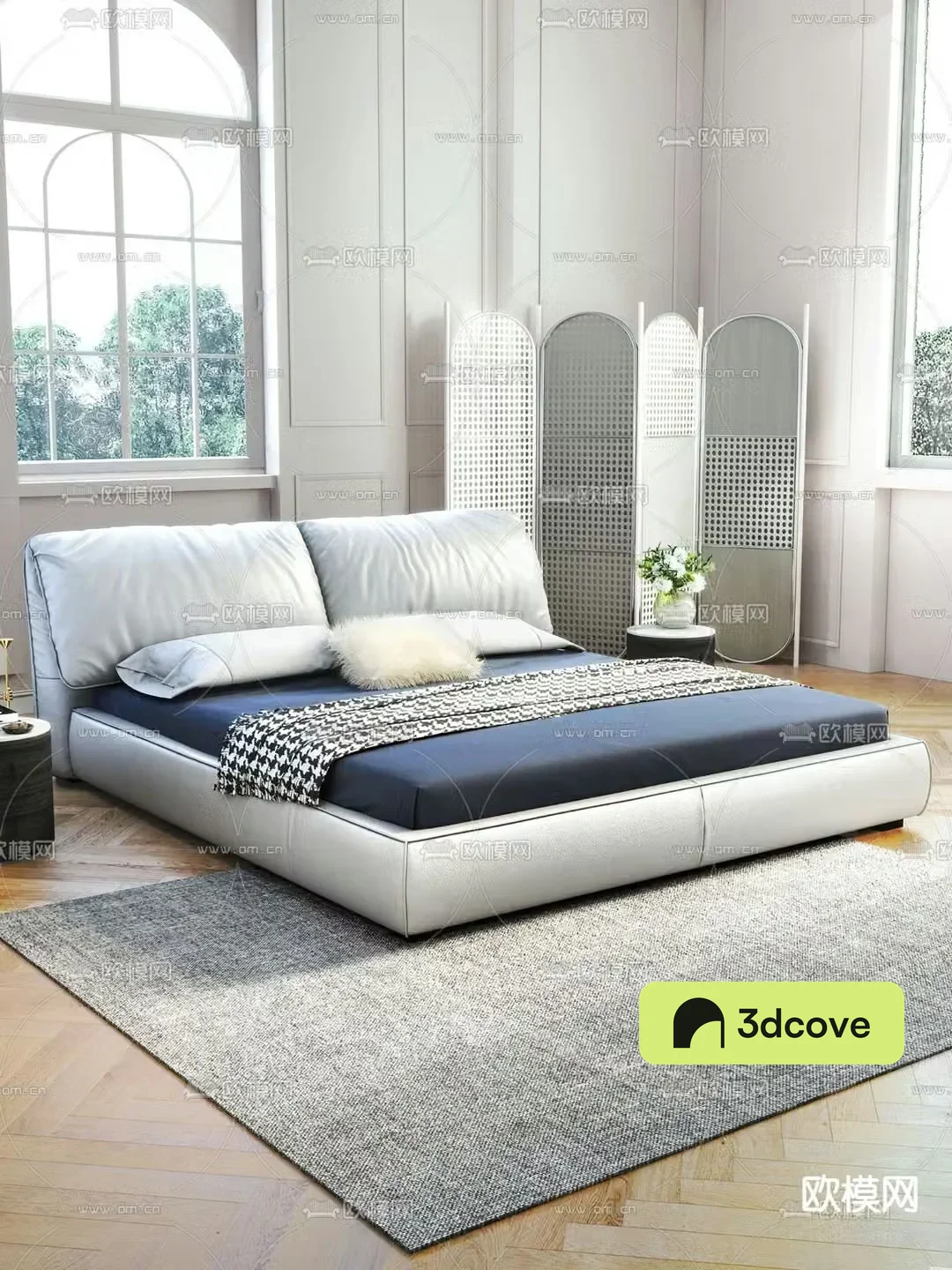 Baxter double bed