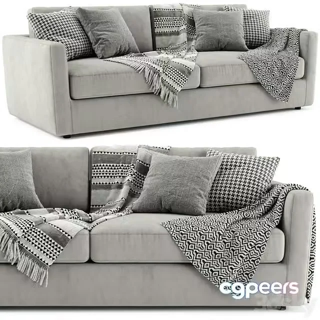 3ds Max Free – Linteloo Winston 2 Seats Sofa