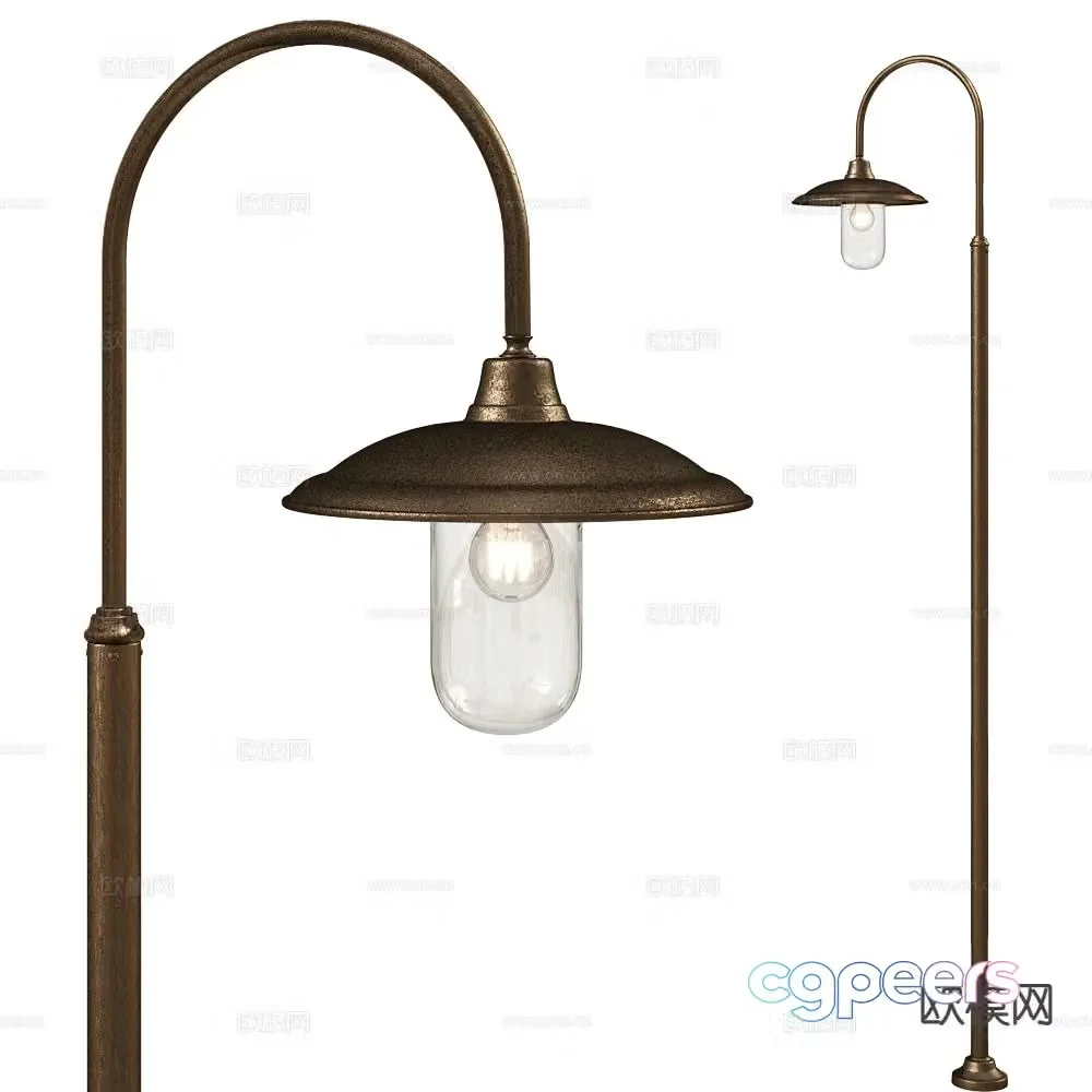 Il Fanale European floor lamp 3d model