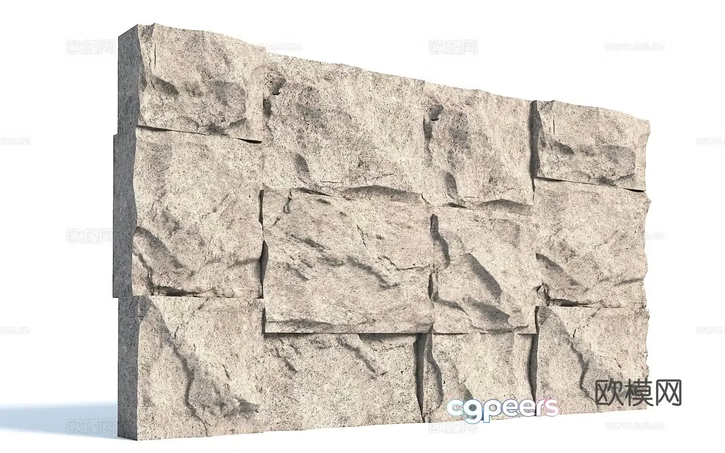 Rock Scenery Wall Cultural Stone Mist Stone Retaining Wall Mist Stone Scenery Wall Lava Stone Stone Wall Cultural Stone 3D Model
