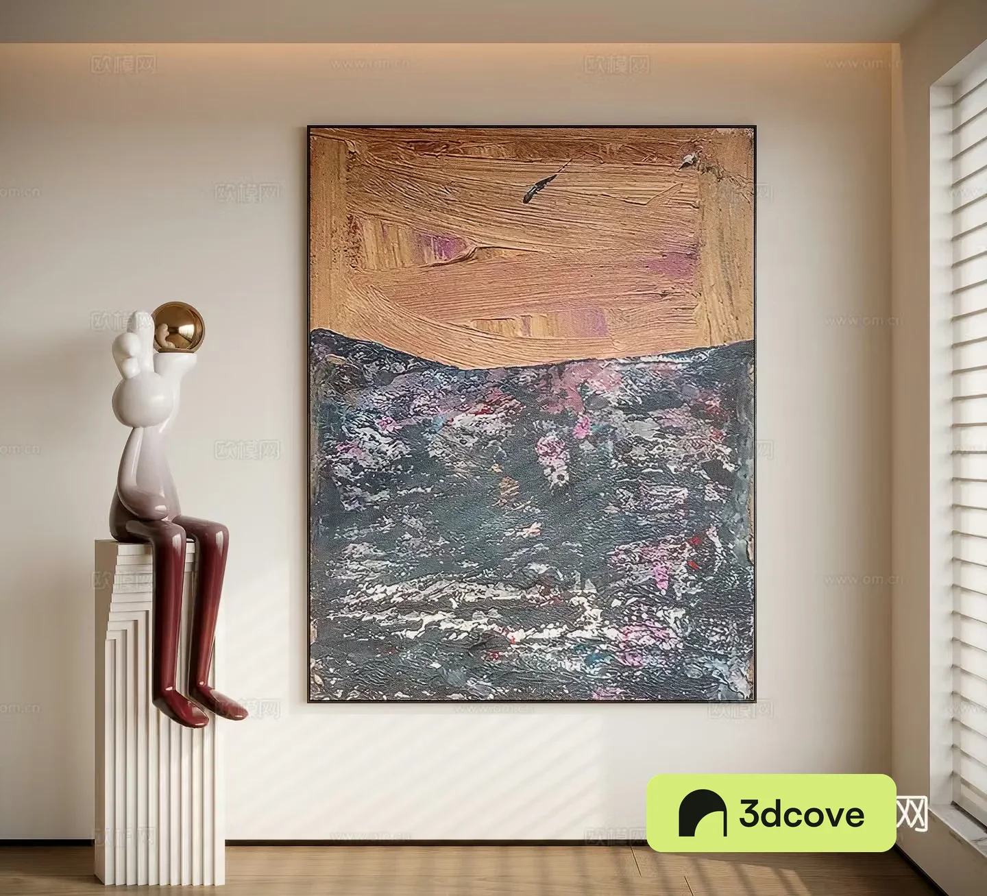 Modern minimalist decorative painting