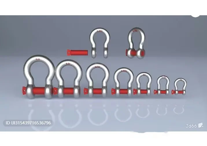 Metal Hook With A Red Bar 3D Model – 9771 – VRAY Render