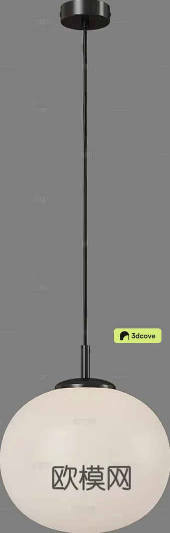 Simple chandelier spherical chandelier