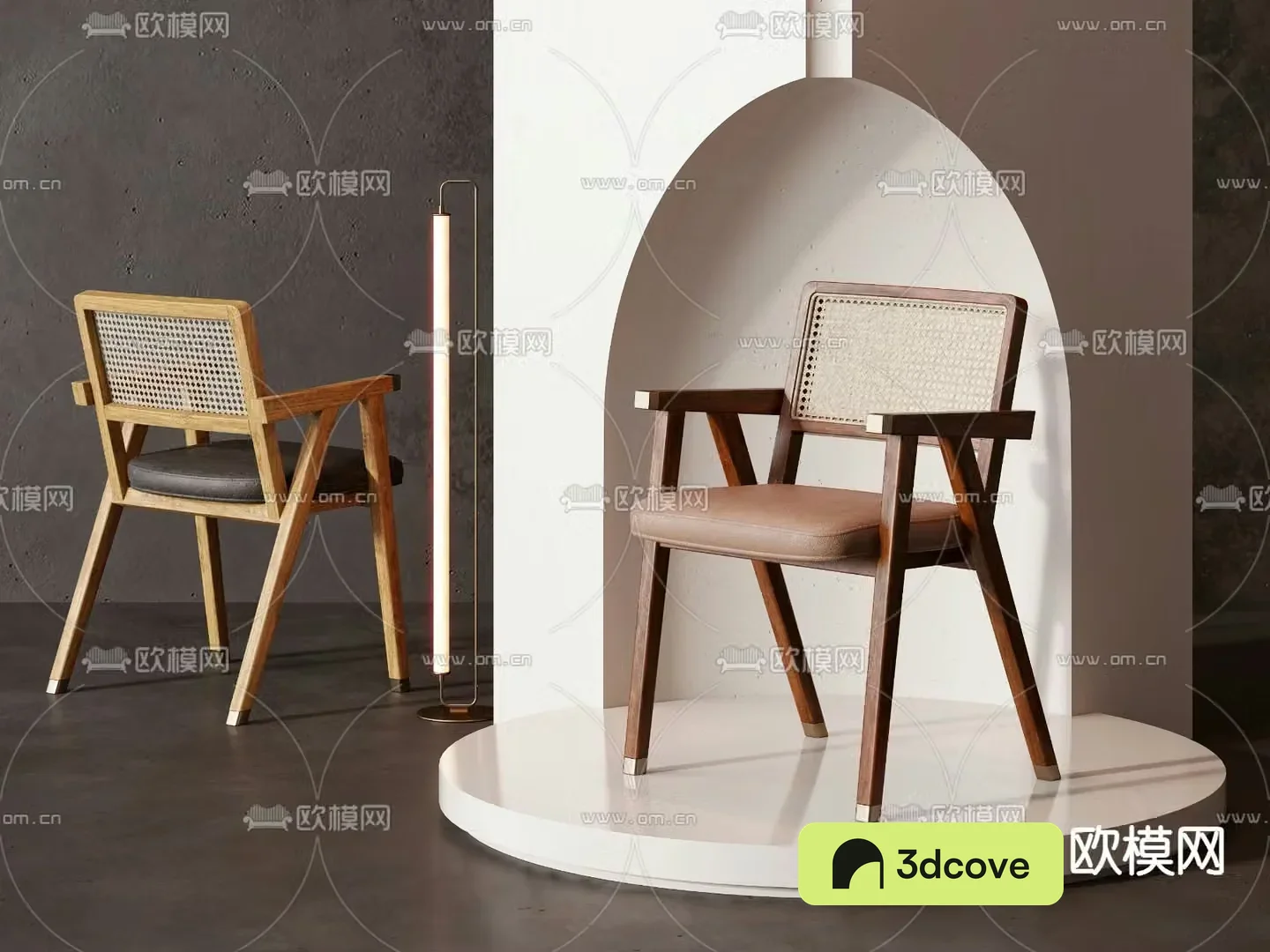 Wabi-sabi chair dining chair