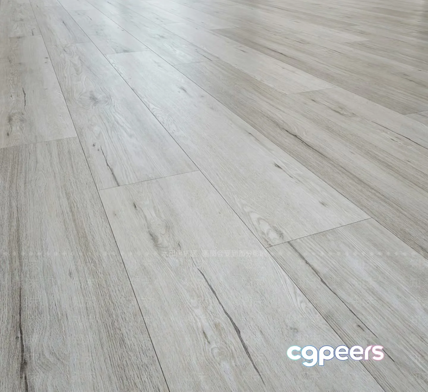 Light-Colored Wood Flooring 3D Model – 157 – VRAY Render