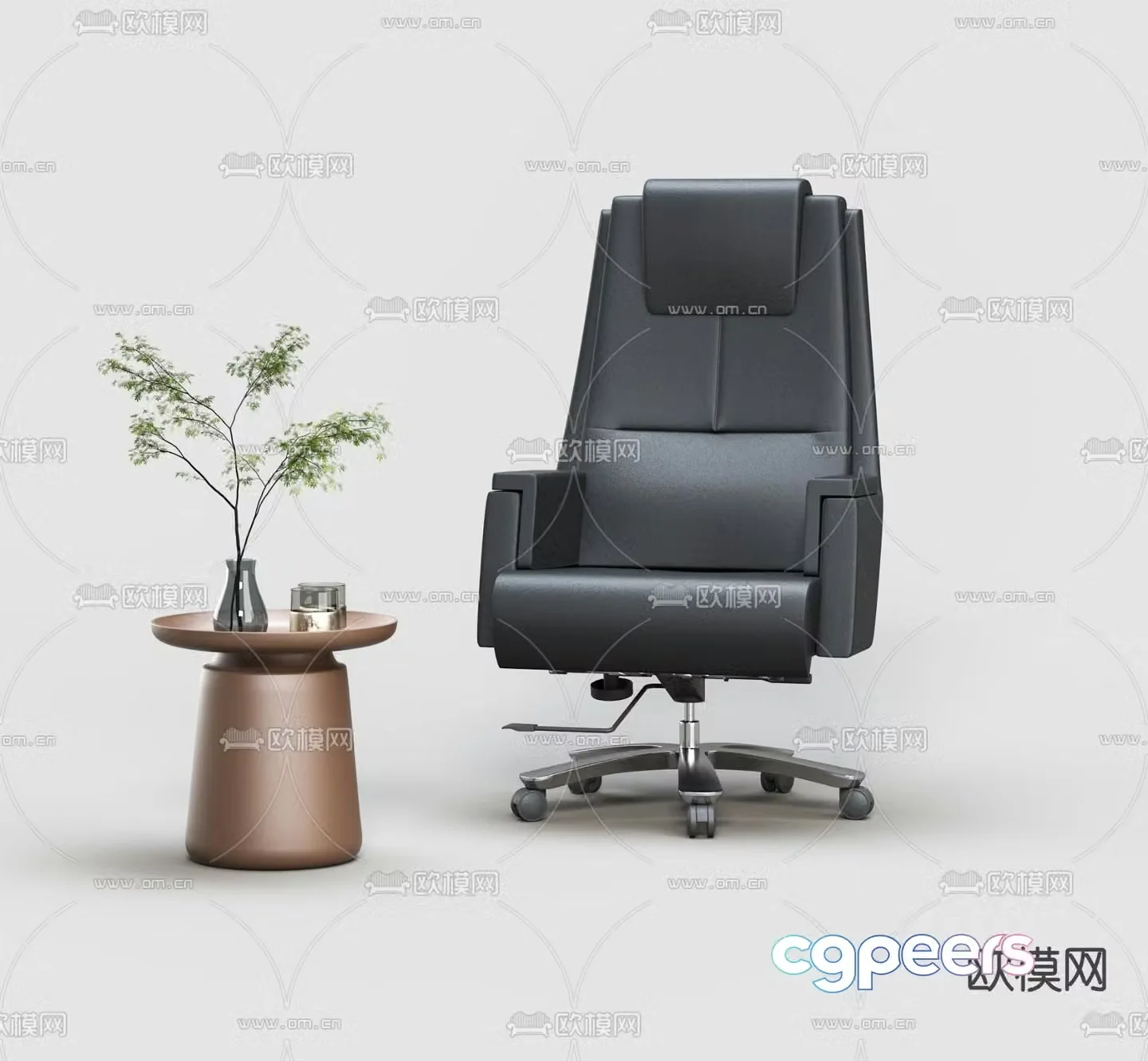 Office chair executive chair boss chair 3d model