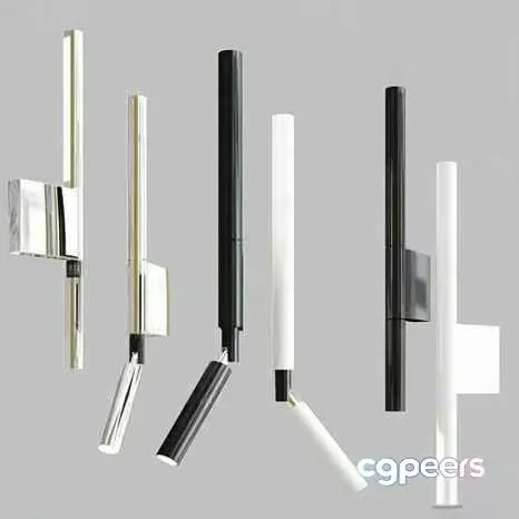 Modern Light Fixtures 3D Model – 8544 – VRAY Render