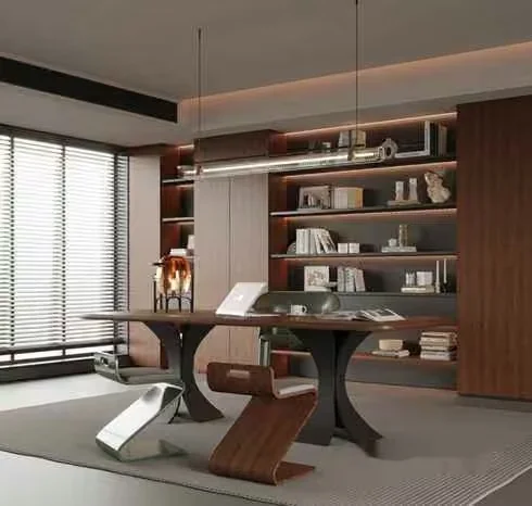 Modern Office Space 3D Model – 6770 – VRAY Render