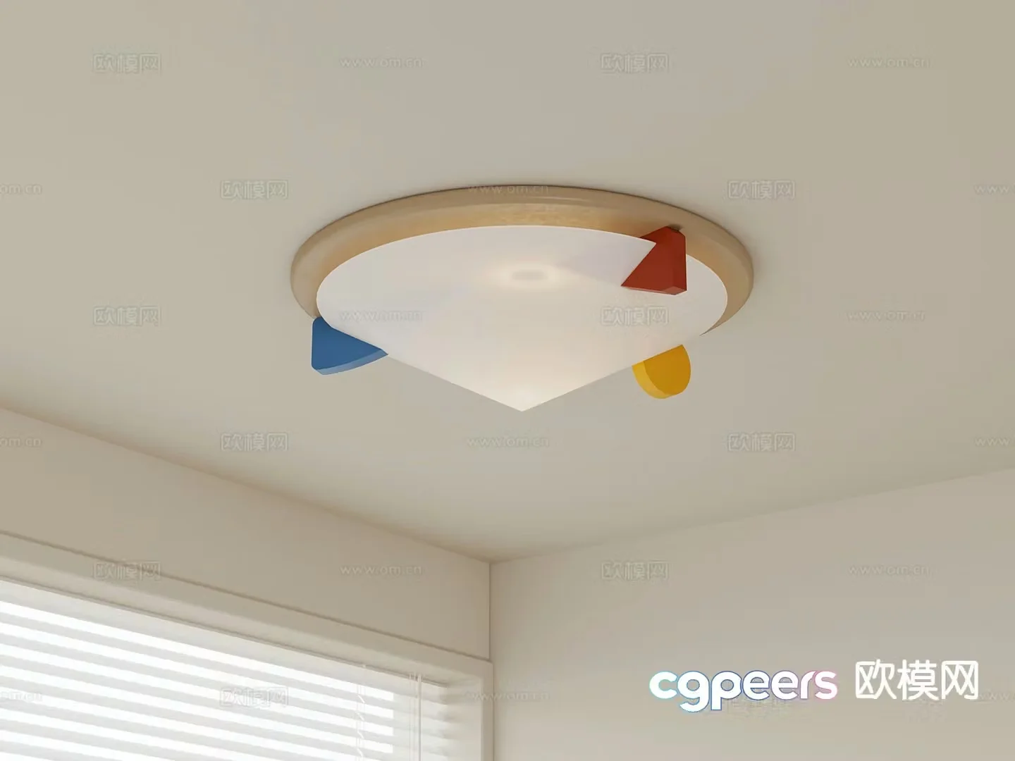 Dopamine ceiling lamp living room lamp 3d model