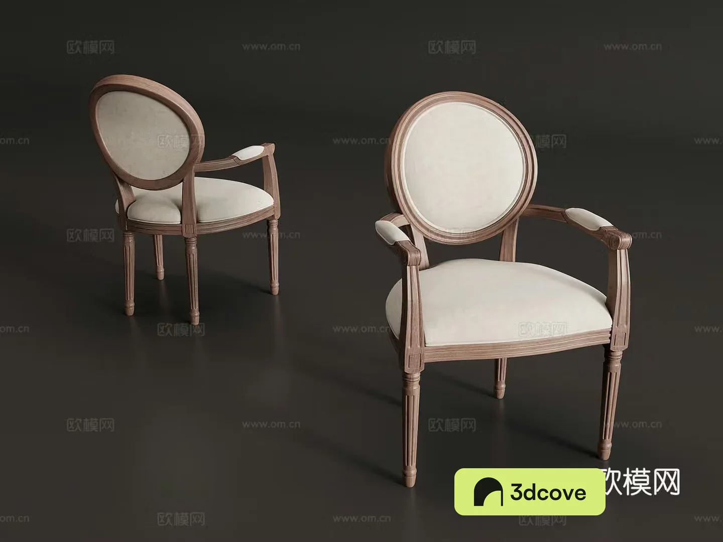 American single chair writing chair dining chair