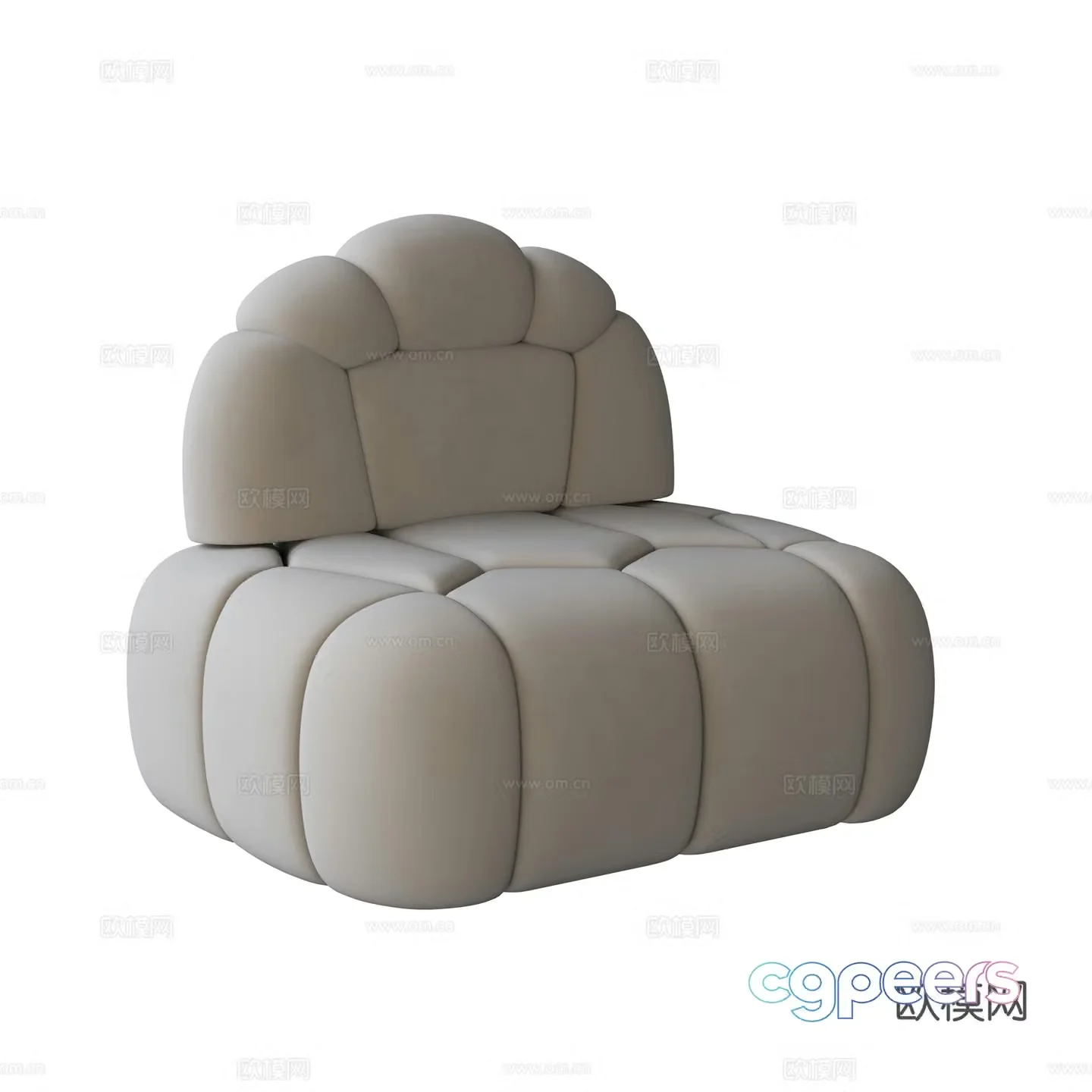Modern sofa 3d model