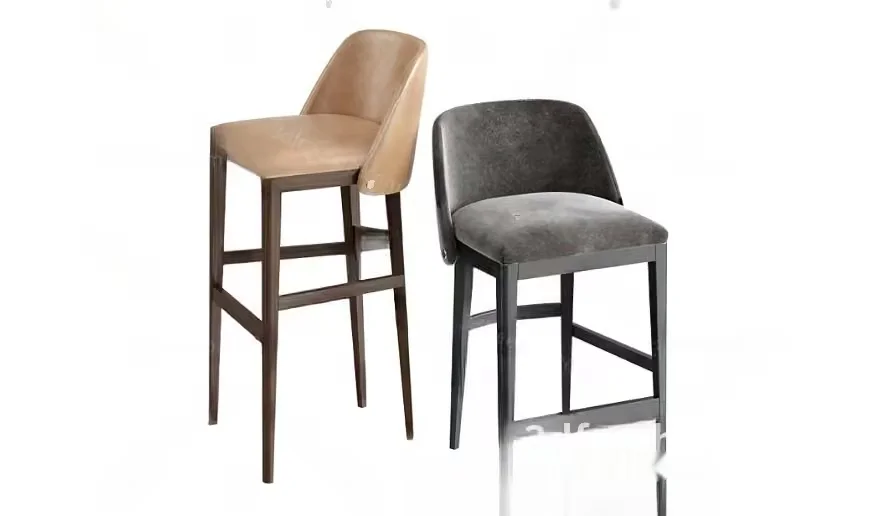Two Bar Stools 3D Model – 2046 – VRAY Render