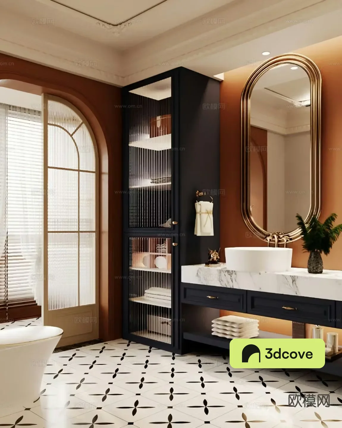 French bathroom