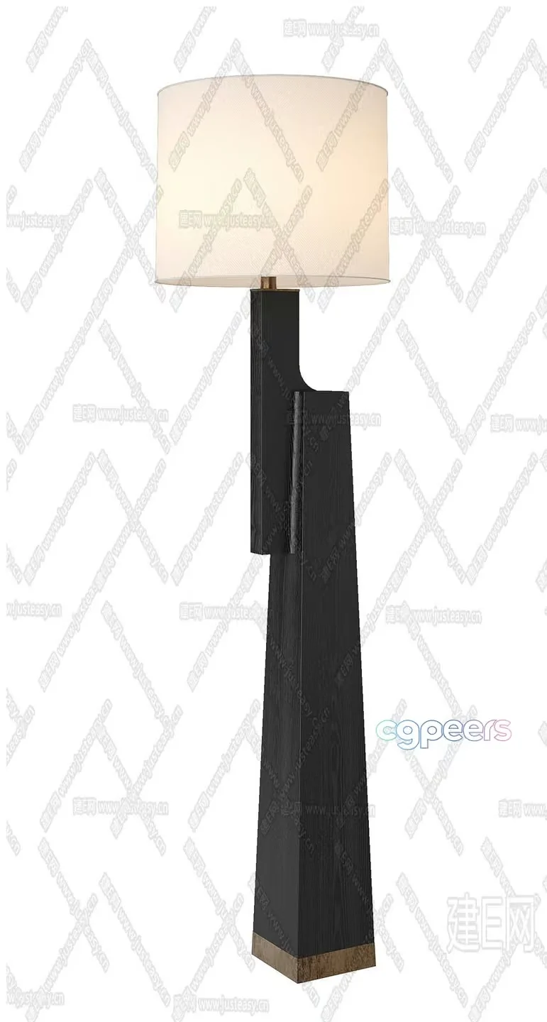 Gold Light Fixture 3D Model – 16139 – CORONA Render