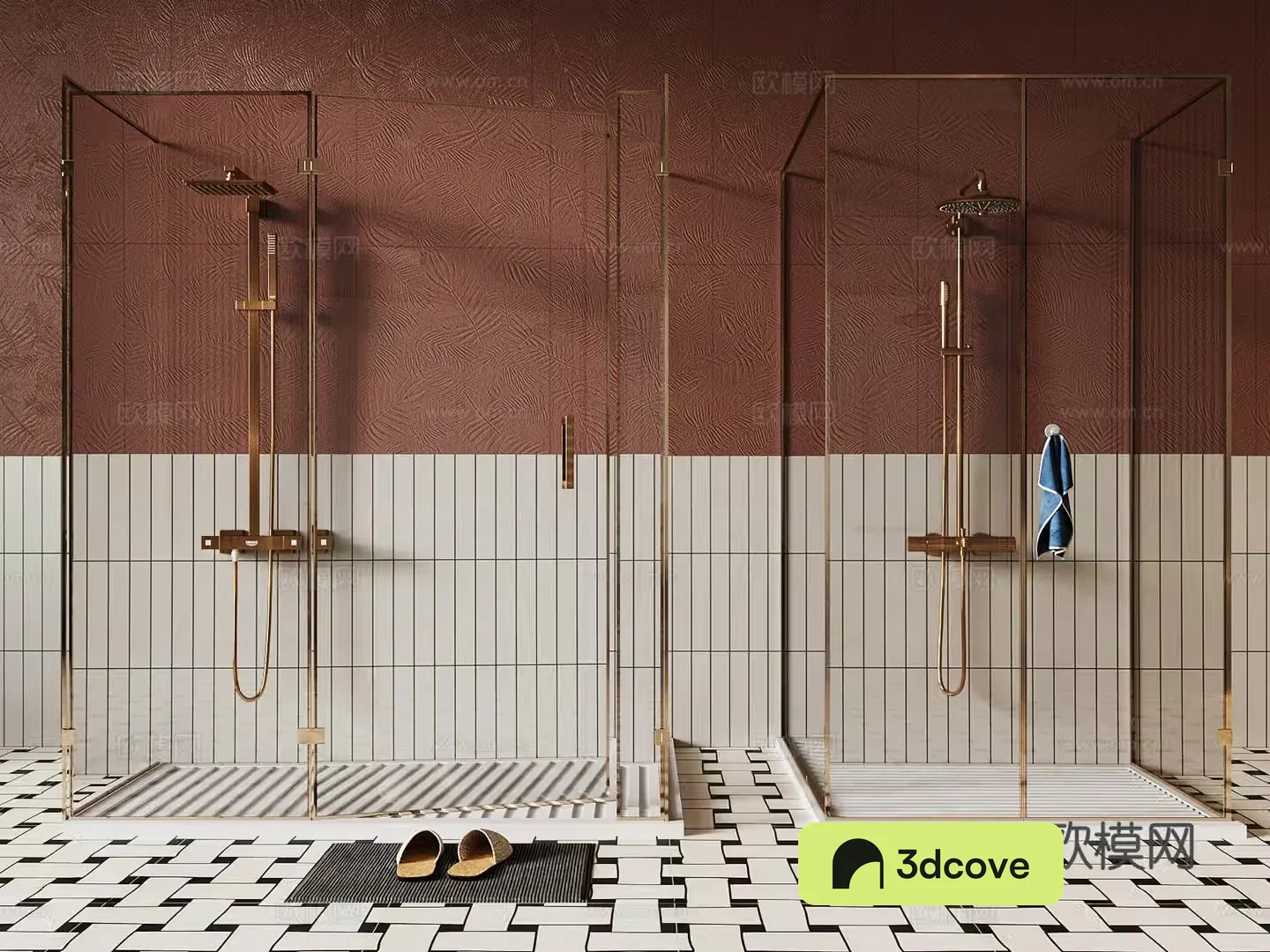 French shower room bathroom