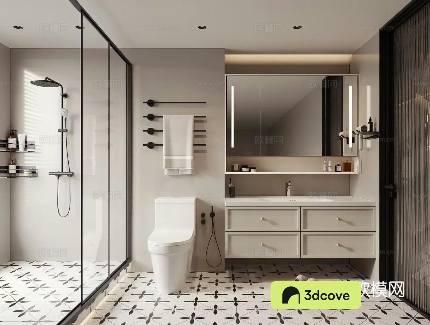 French bathroom