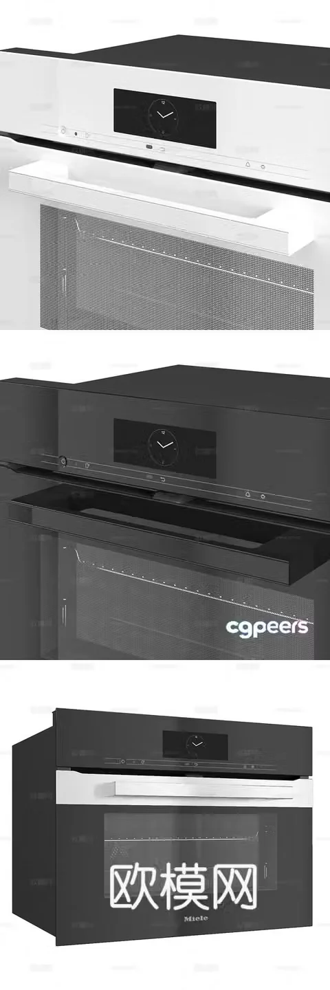 microwave oven 3d model