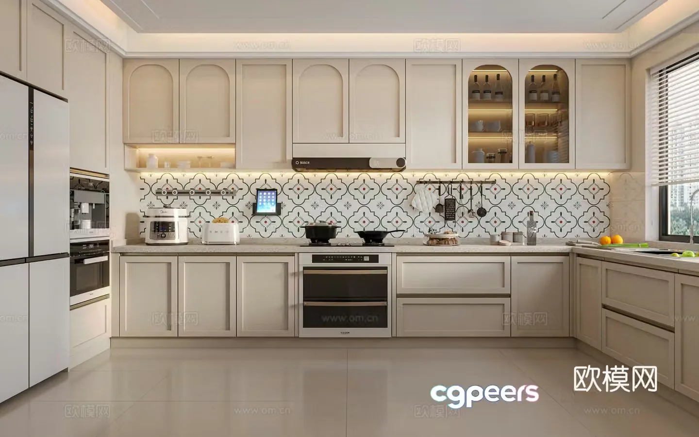 French kitchen 3d model