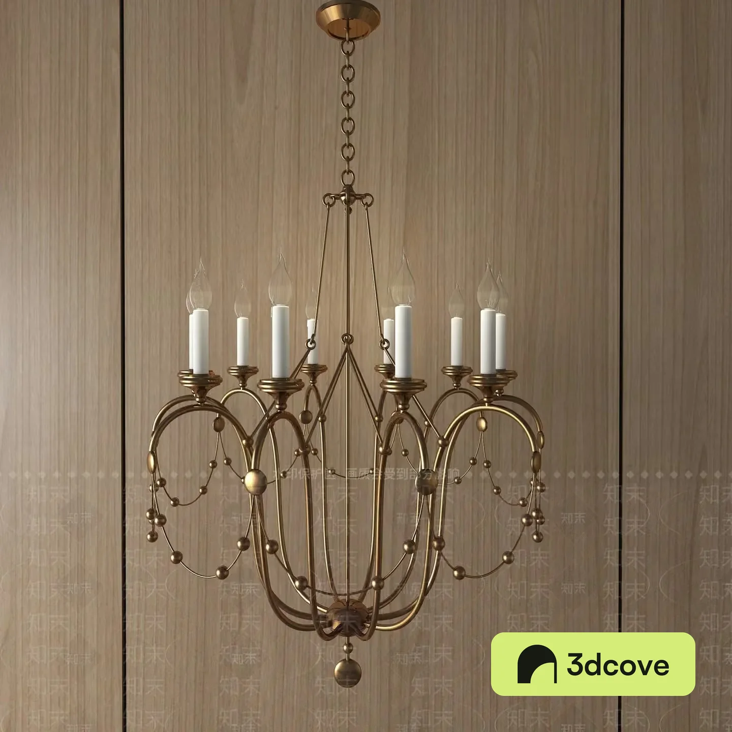 Gold Light Fixture