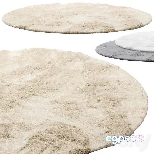 3ds Max Free – Benuta Dave Round Fur Rug