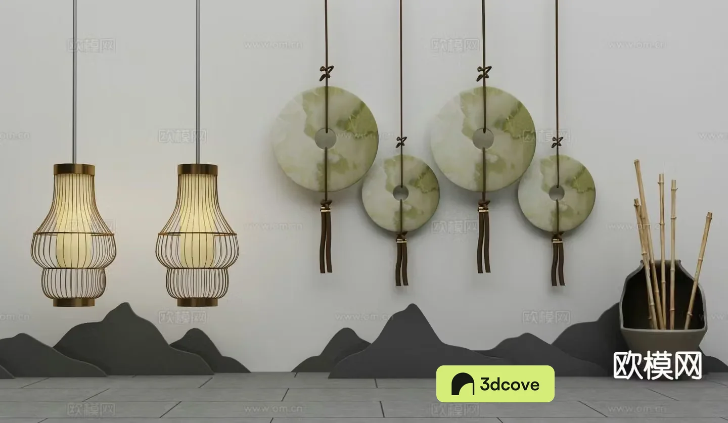 New Chinese style chandelier