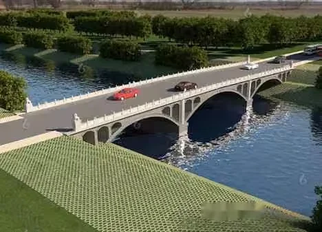 A Bridge With Cars 3D Model – 6619 – VRAY Render
