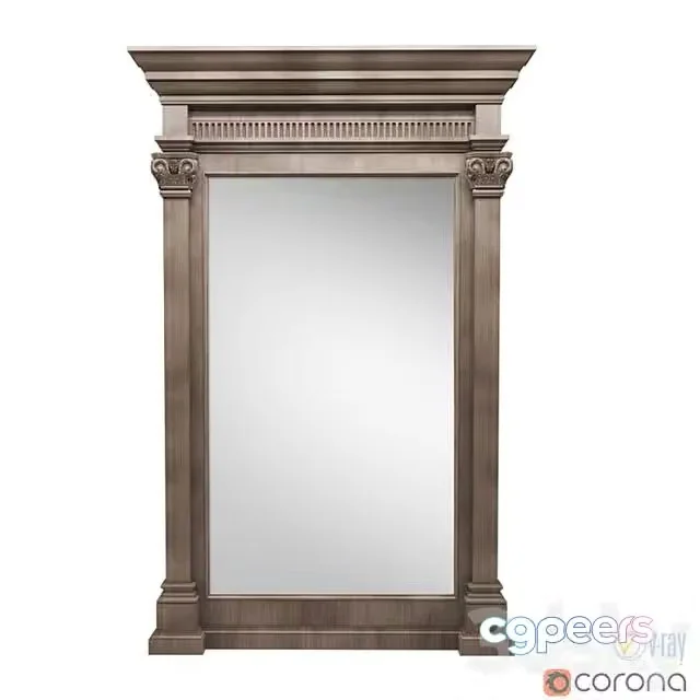 3ds Max Free – Restoration Hardware 18th Neoclassical Fluted leaner mirror