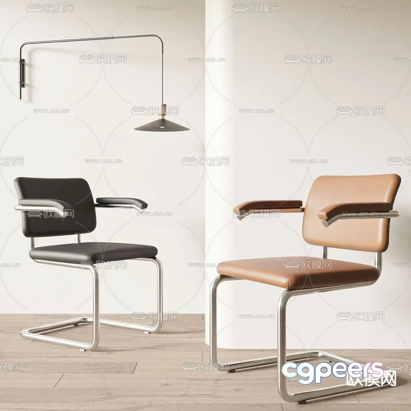 KNOLL office chair shift chair staff chair 3D model