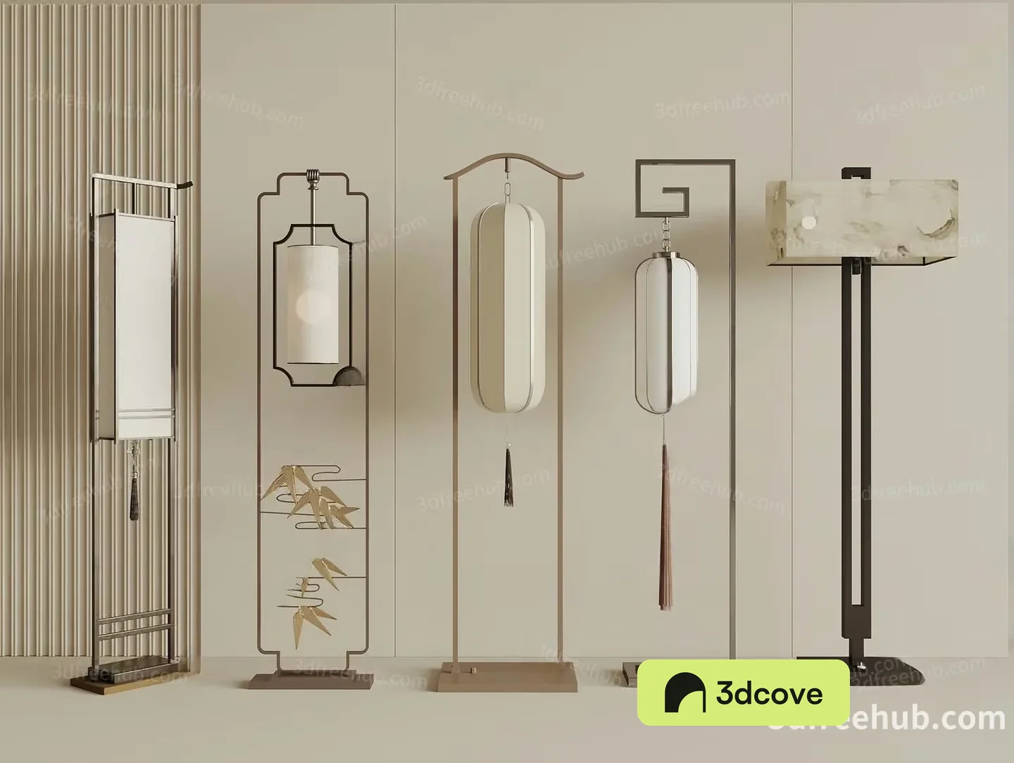 A Collection Of Wind Chimes