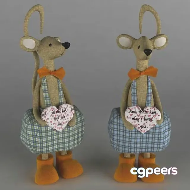 3ds Max Free – Mouse in Love