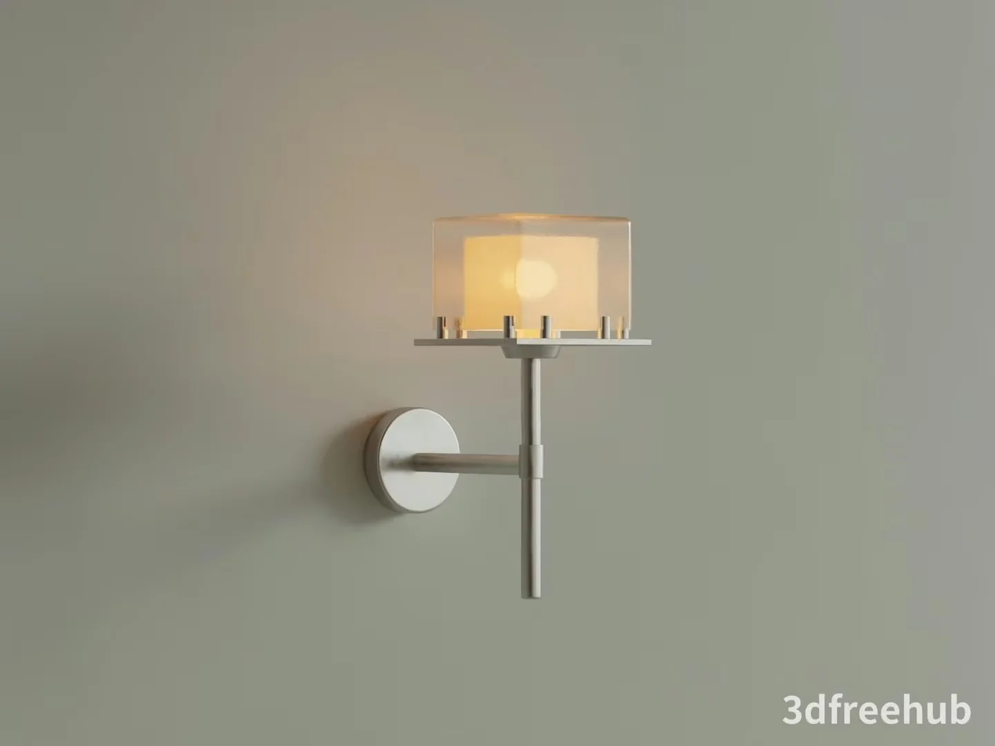Modern Light Fixture 3D Model – 19921 – VRAY Render