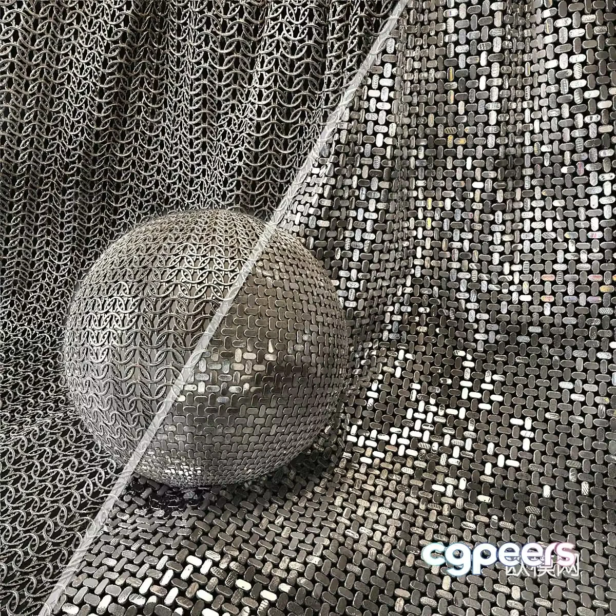 Metal mesh Mesh 3D model
