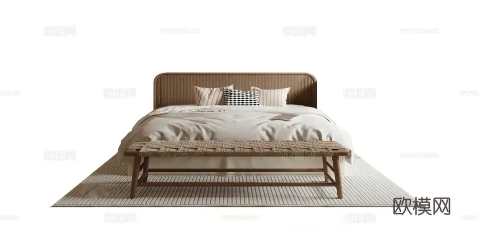 Cozy Bedroom 3D Model – 20677 – VRAY Render