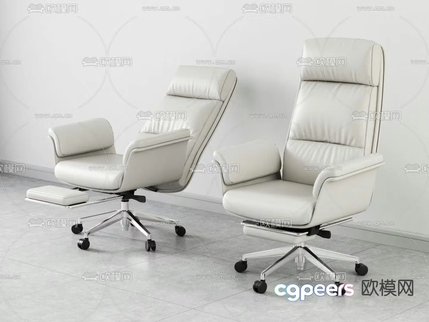 Office chair executive chair boss chair 3d model