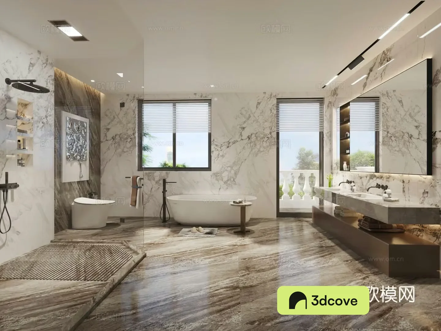 Modern bathroom