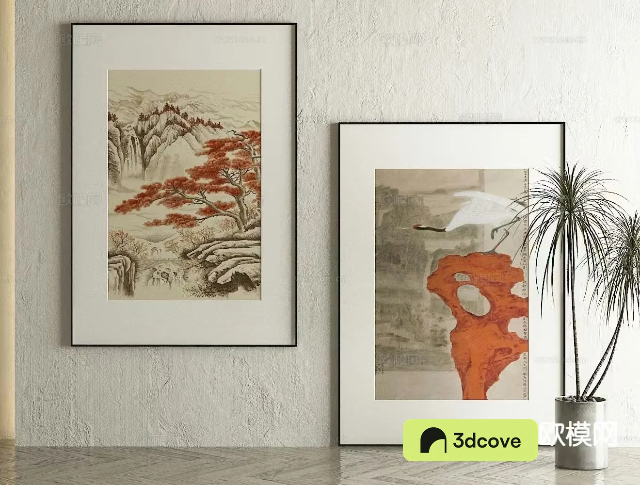 Chinese decorative painting landscape painting hanging painting