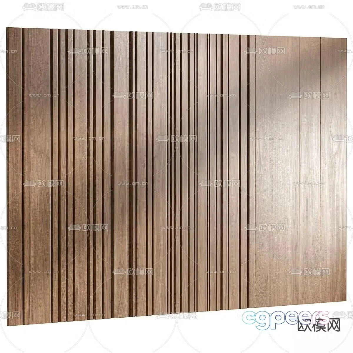 Wall panel N173d model