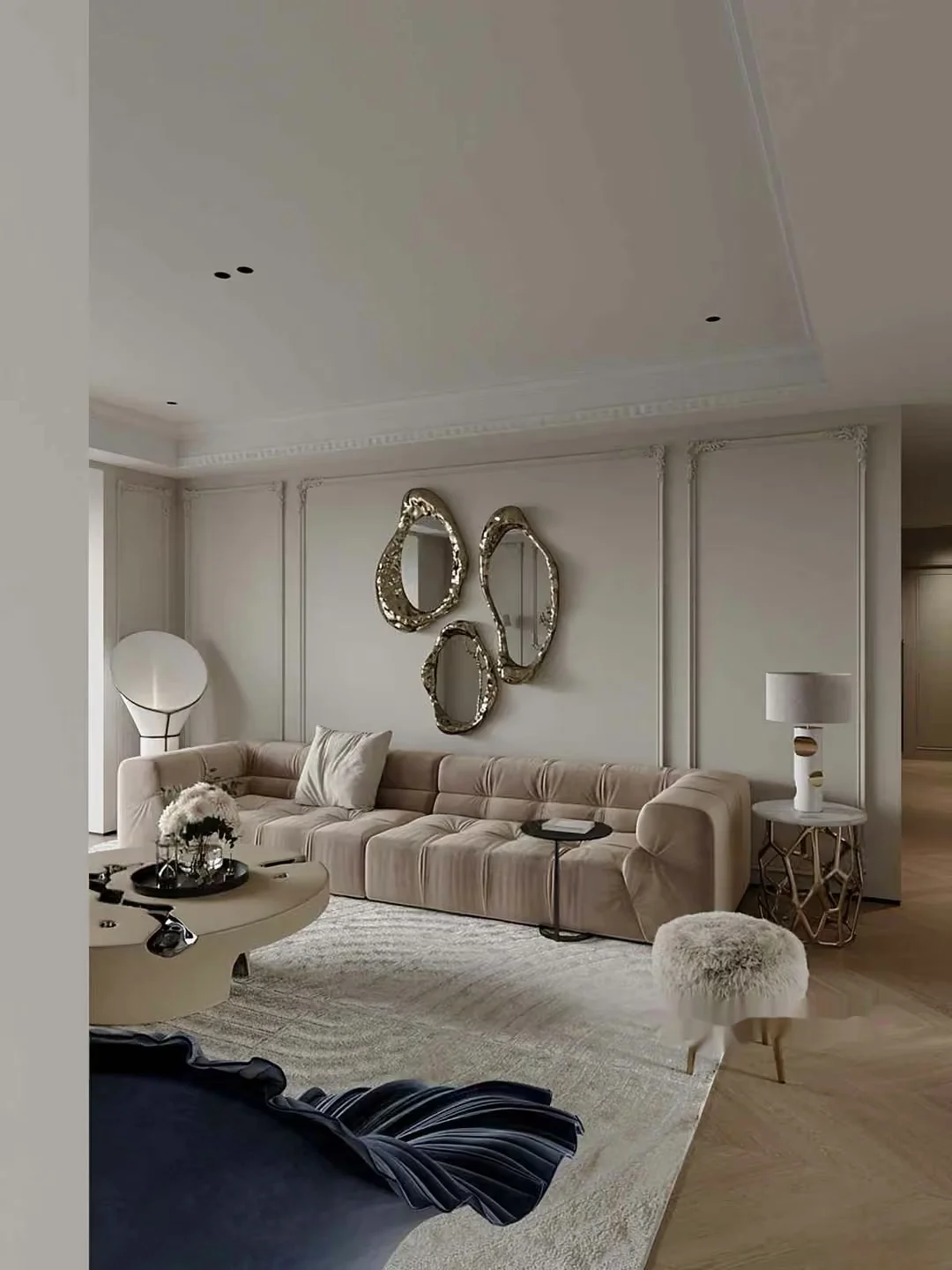 Modern Living Room 3D Model – 6032 – VRAY Render