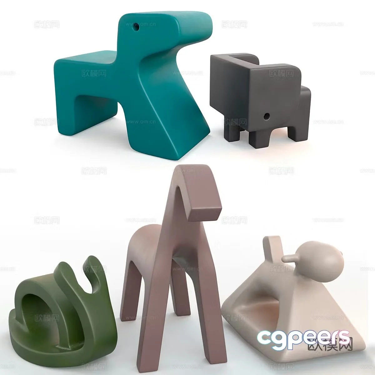 Children’s toy Trojan 3d model