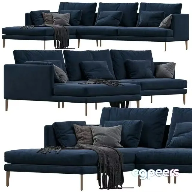 3ds Max Free – Paraiso Bonaldo Sofa
