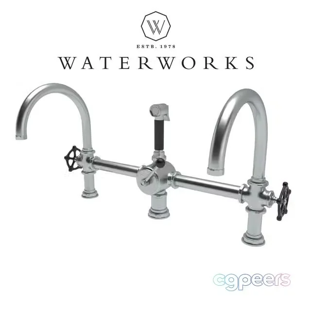 3ds Max Free – Kitchen faucet Regulator Waterworks